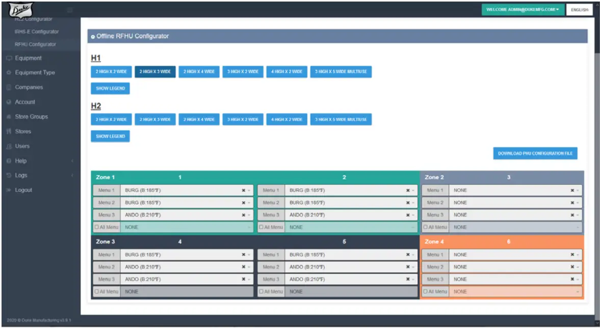 READYFLEX RFHU 35M Hot Holding cabinet multi product - Fig 47