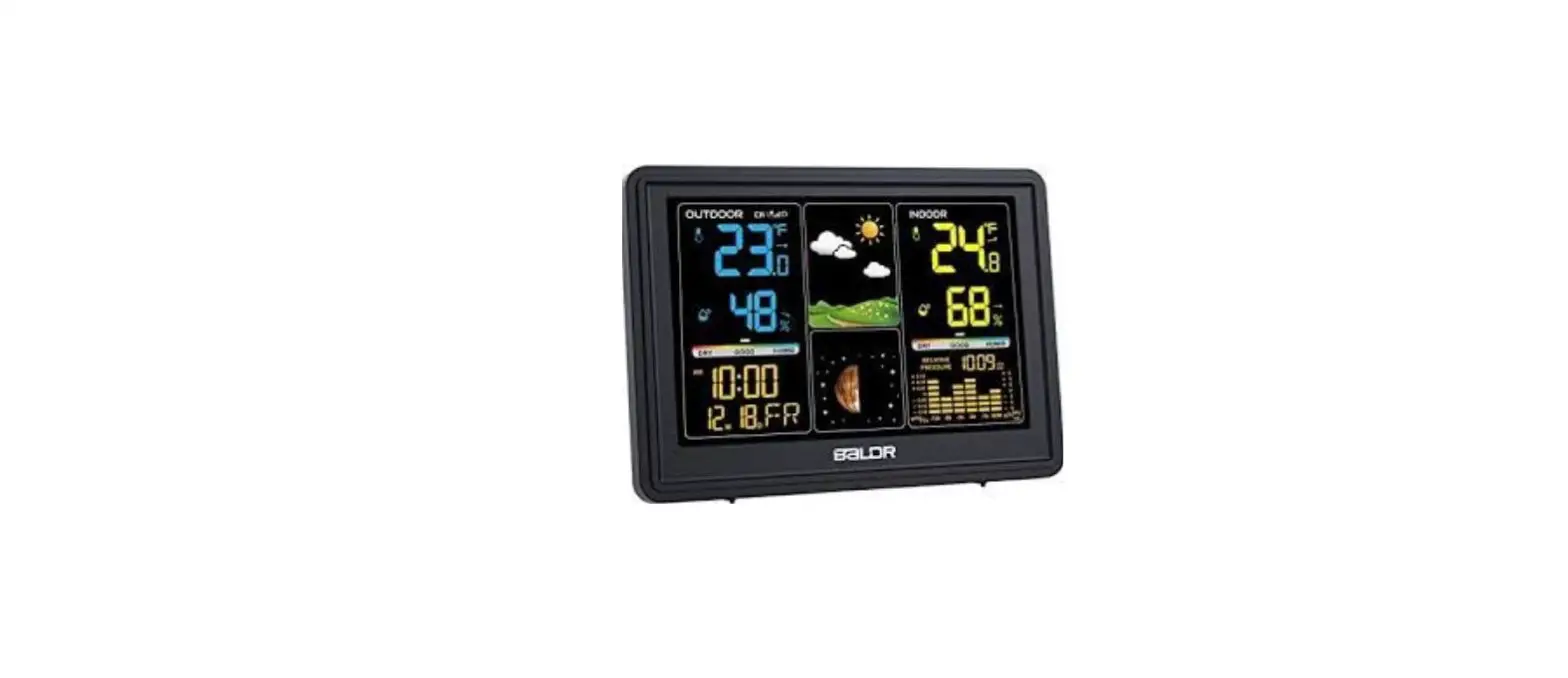 Baldr B0359wst4h4p Wireless Color Weather Station With 3 Remote Sensors User Manual