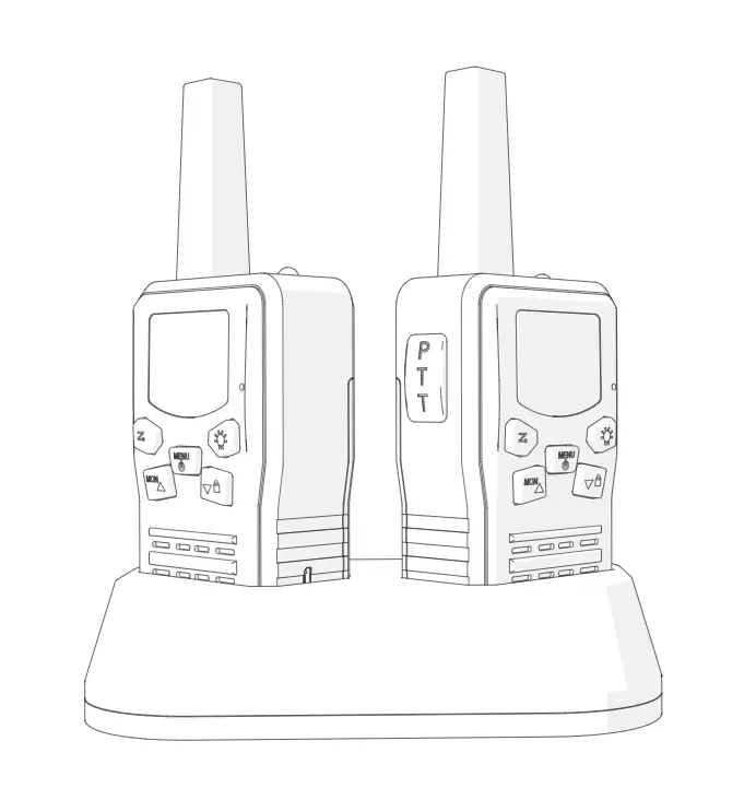 Nedis Wltk1010bk Walkie Talkie User Manual