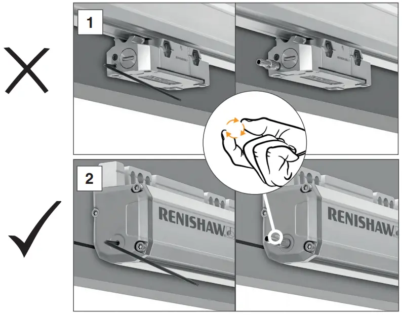 Connecting the air supply