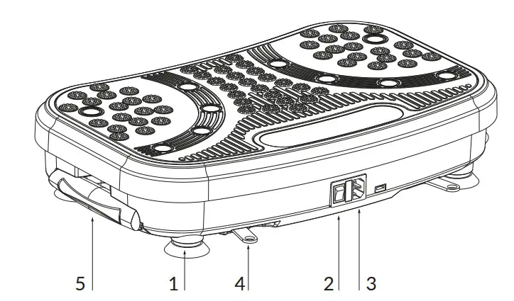Medic Therapeutics COMPACT VIBRATING FITNESS PLATFORM - figure 1