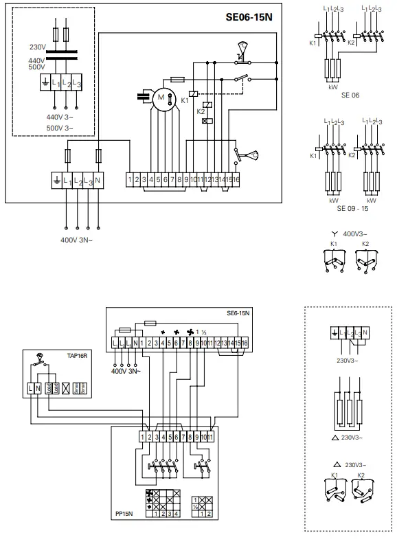 puravent-Panther-SE12N-6-15-kW-wall-mounted-fan-heater-fig-10