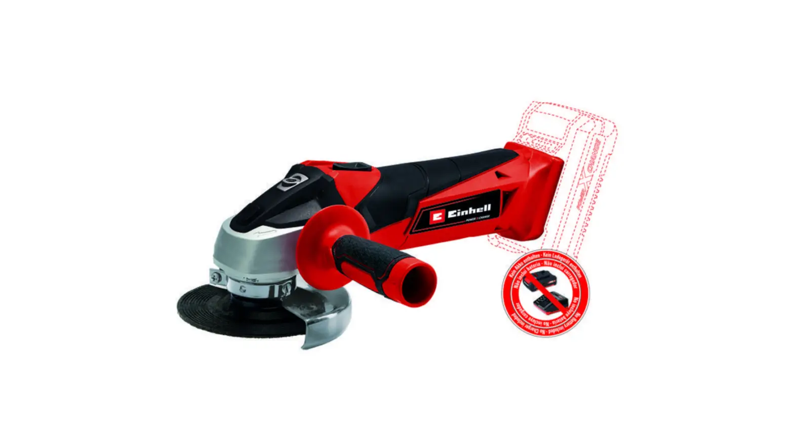 Einhell Tc-ag 18-115 Li Cordless Angle Grinder Instruction Manual