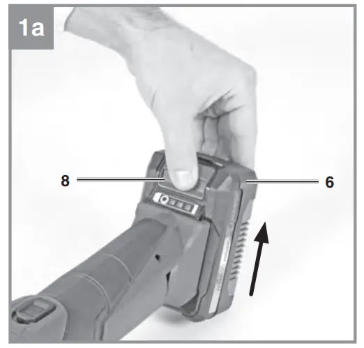 Charging the Li battery pack