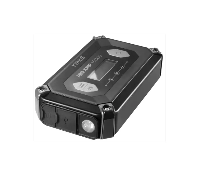 Types Projump 15000 12v Jump Starter & Portable Power Bank User Manual Types Projump 15000 12v Jump Starter & Portable Power Bank User Manual