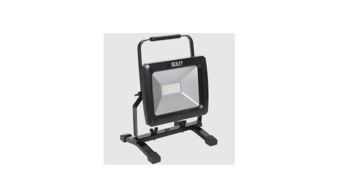 Sealey Led60230v 360 Degree Slim Standing Smd Led Worklight 60w 230v Instruction Manual