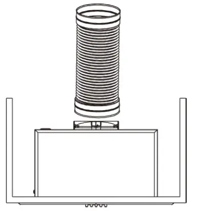 electriQ logoCanopy Cooker Hood air outlet pipe1