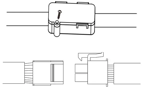 electriQ logoCanopy Cooker Hood- terminal box