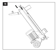 MEEC TOOLS 008121 Log Splitter-fig13