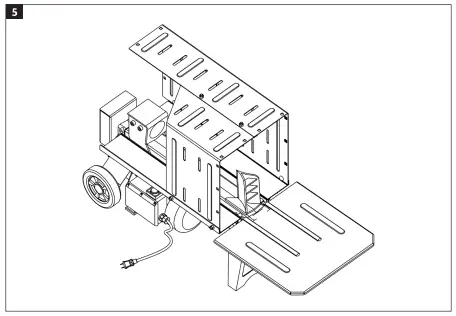 MEEC TOOLS 008121 Log Splitter-fig7