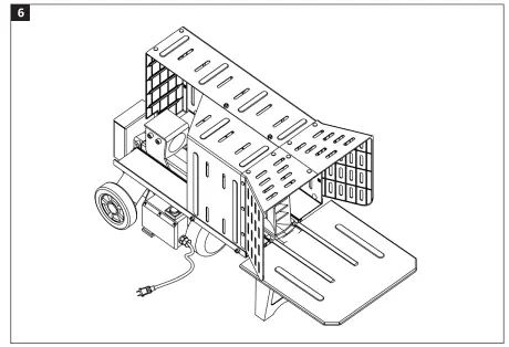 MEEC TOOLS 008121 Log Splitter-fig8