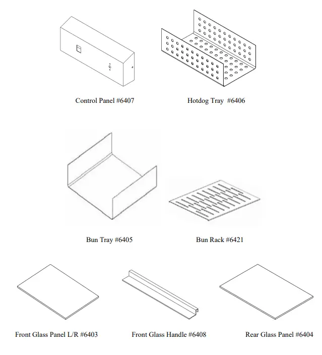 BENCHMARK USA 60048 Hot Dog Pound Bun Steamer FIG 4