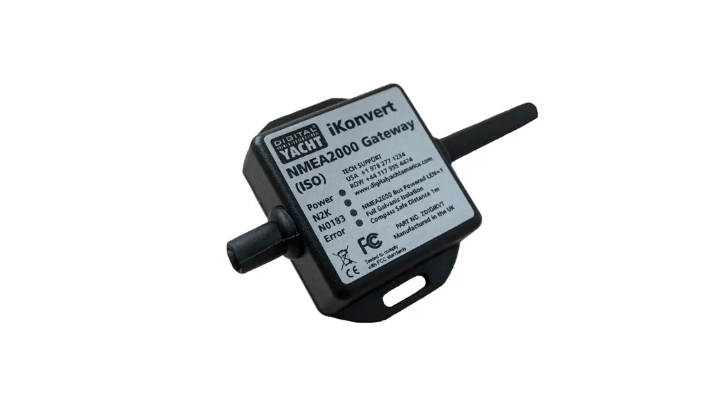 Digital Yacht Nmea2000 Gateway Converter Instruction Manual Digital Yacht Nmea2000 Gateway Converter Instruction Manual