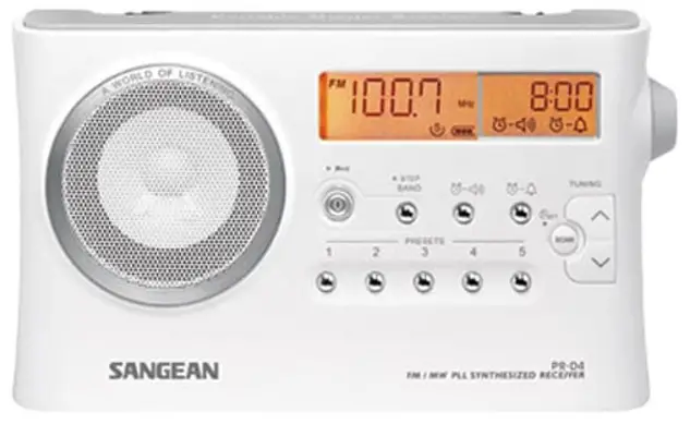 SANGEAN PR D4BT Portable Radio