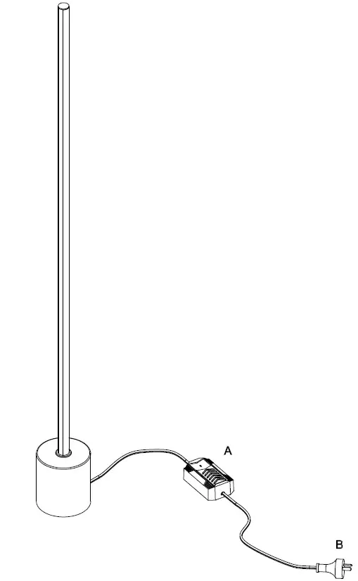 Lucci decor 269355 Emmerson LED Floor Lamp