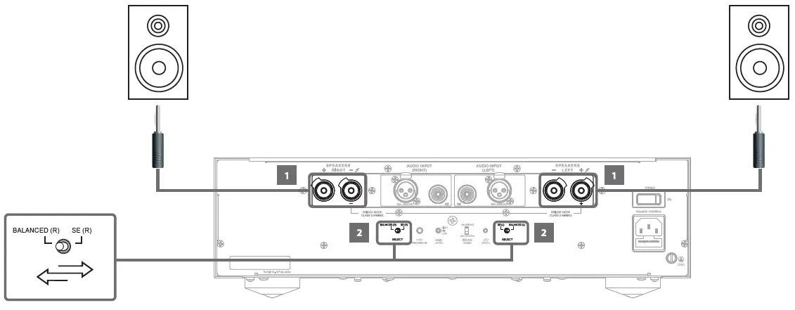 NAD M23 Masters Series 2-Channel Power Amplifier-4