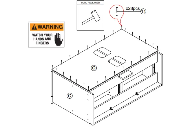Furinno-20202-Jensen TV-Stand-with-Drawer-FIG14