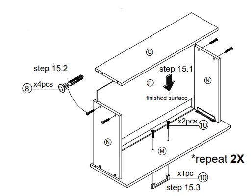 Furinno-20202-Jensen TV-Stand-with-Drawer-FIG18