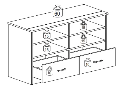 Furinno-20202-Jensen TV-Stand-with-Drawer-FIG22