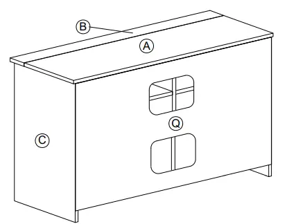 Furinno-20202-Jensen TV-Stand-with-Drawer-FIG4