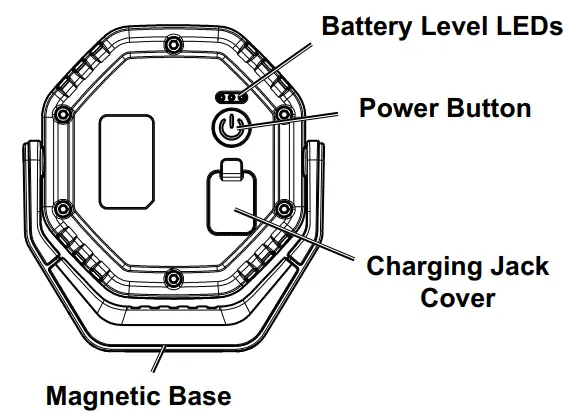 iCON 59170 2100 Lumen Rechargeable Floodlight - overview