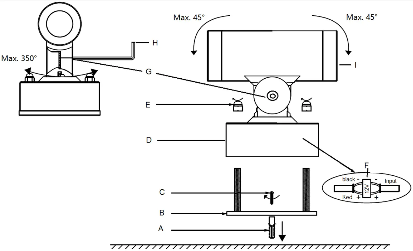 MFL 237016 Glebe LED 12V UP Down Spot Light