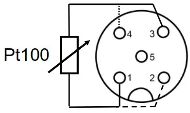 Baumer TFRN CombiTemp Temperature Sensor - Electrical connection 2