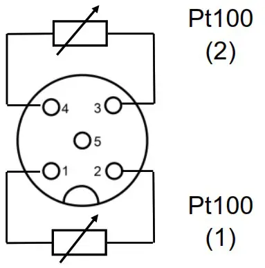 Baumer TFRN CombiTemp Temperature Sensor - Electrical connection 3