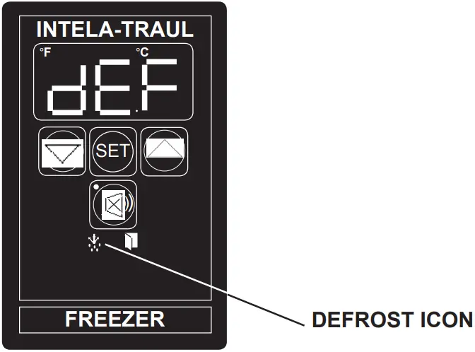 Traulsen RHT132WUT FHG Stainless Steel One Section Glass Door Reach In Refrigerator - DEFROST ICON