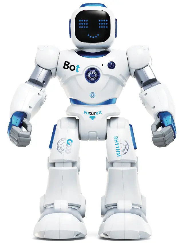 Ruko Robot 1088-Blue Large Smart Robots for Kids
