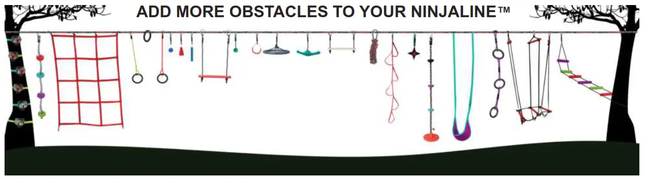 slackers SLA 327 Backyard Adventure Gear - THE NINJALINE1