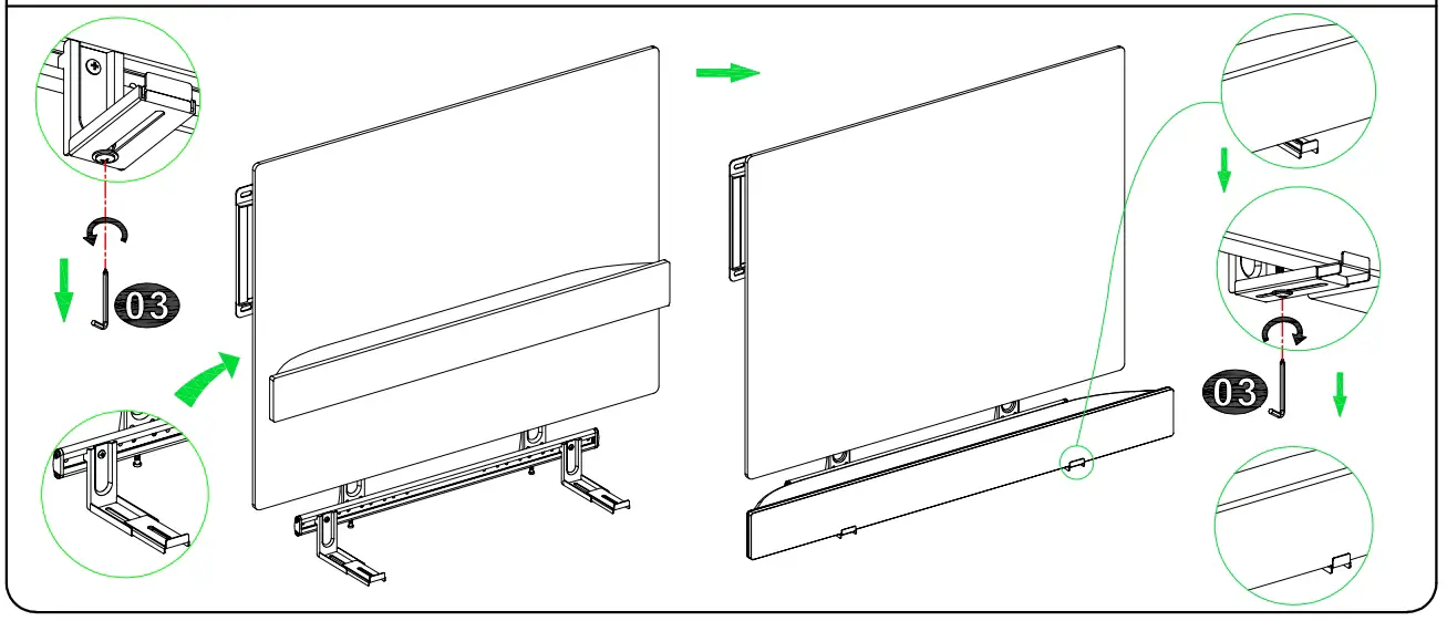 Putting the soundbar