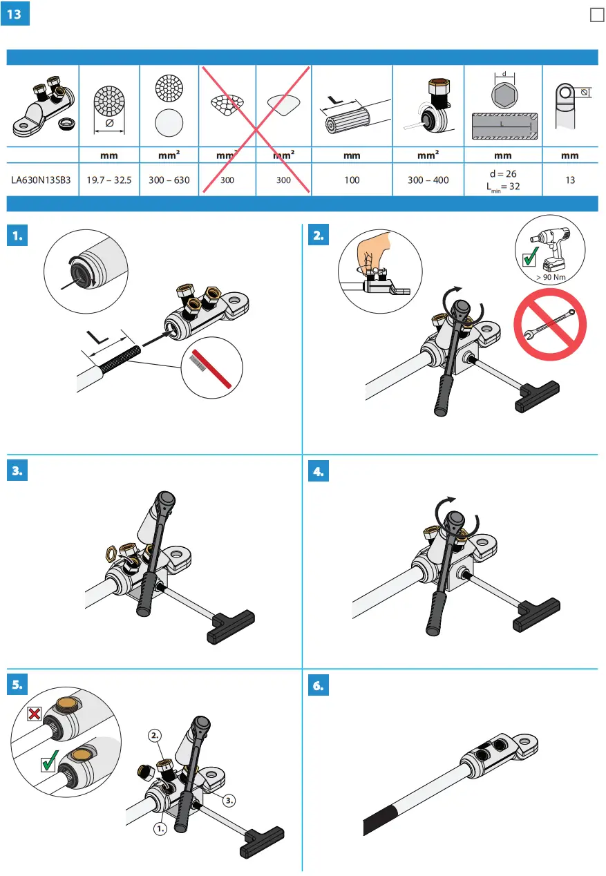 ENSTO COT1 2405L Cold Shrink Outdoor Term - FIG 18