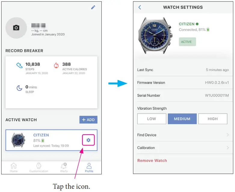CITIZEN YF05 Men's Watch Instruction - Fig 15