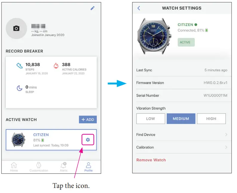 CITIZEN YF05 Men's Watch Instruction - Fig 25