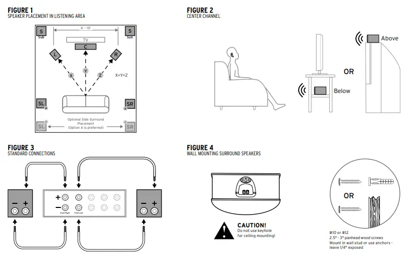 Klipsch R-14S Surround Pair Black-4