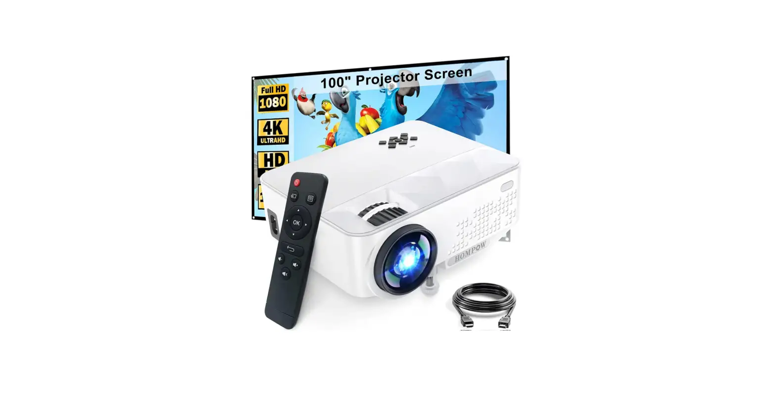 Hompow Mini Projector Screen User Manual