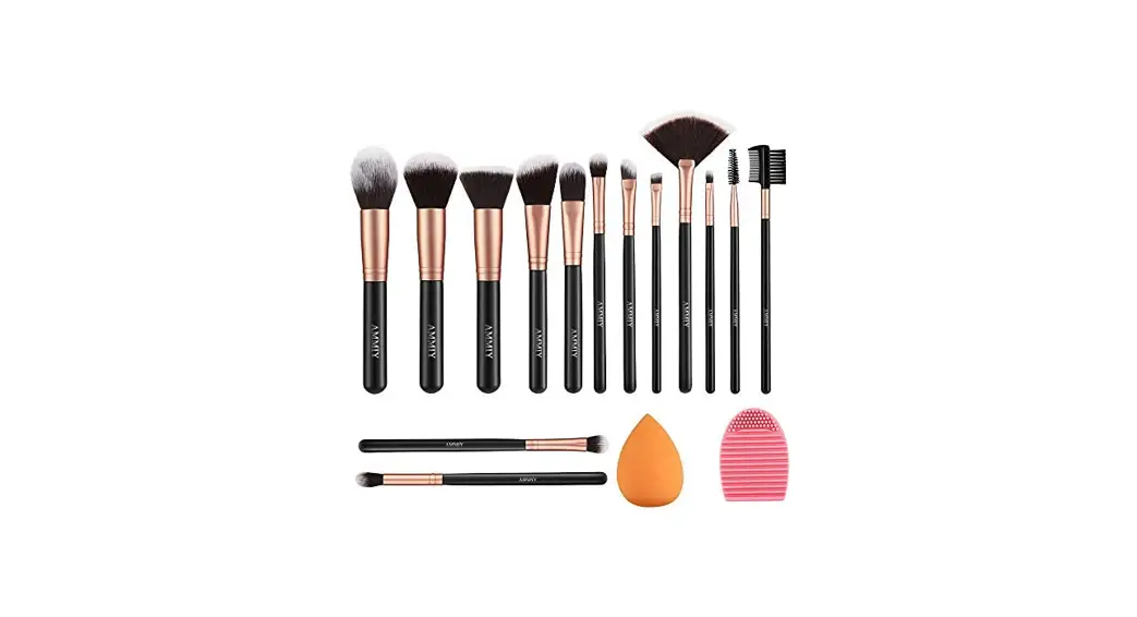 Ammiy B07tybct39 14 Pcs Makeup Brushes Set Owner's Manual
