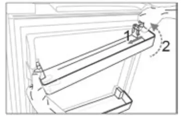 SEVERIN VKS 8816 Freestanding Refrigerator - compartment