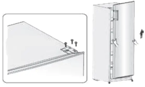 SEVERIN VKS 8816 Freestanding Refrigerator - fridge door