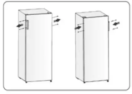 SEVERIN VKS 8816 Freestanding Refrigerator - handle1