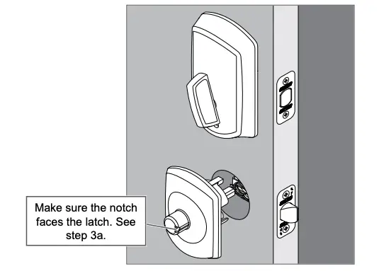 Install the lever assembly