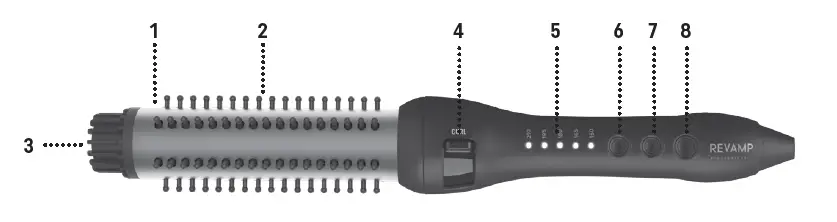 REVAMP-BR-1350-Progloss-Volume-and-Wave-Hot-Ceramic-Brush-Datasheet-FIG-1