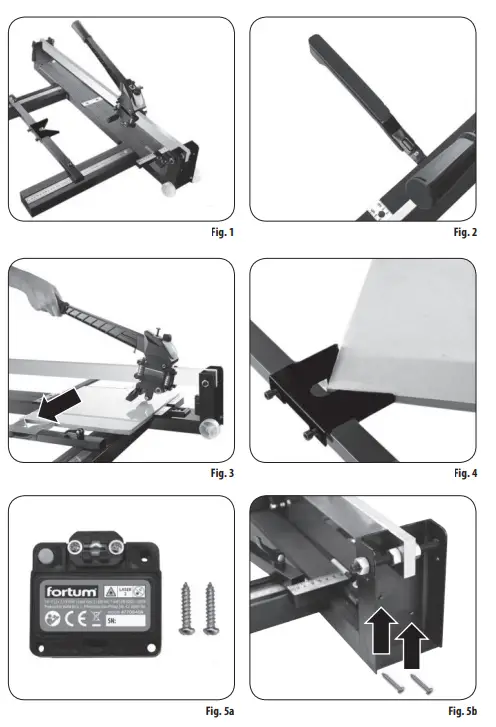 fortum 4770840A Tile Cutter - fig