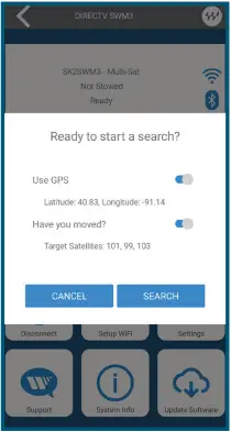 WINEGARD SK2SWM3 Automatic Multi-Satellite TV Antenna B10