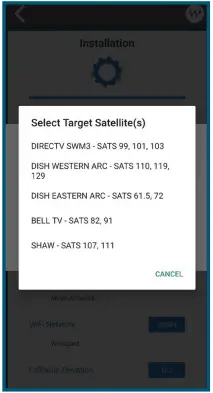 WINEGARD SK2SWM3 Automatic Multi-Satellite TV Antenna D04