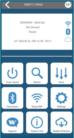 WINEGARD SK2SWM3 Automatic Multi-Satellite TV Antenna Z01