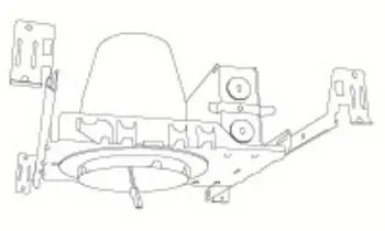 ELCO Lighting ELK3629BB Pex 3 Inch Round Adjustable Gimbal - fig 3