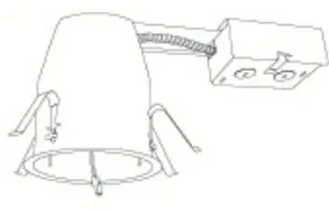 ELCO Lighting ELK3629BB Pex 3 Inch Round Adjustable Gimbal - fig 4