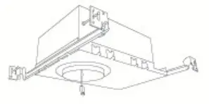 ELCO Lighting ELK3629BB Pex 3 Inch Round Adjustable Gimbal - fig 6